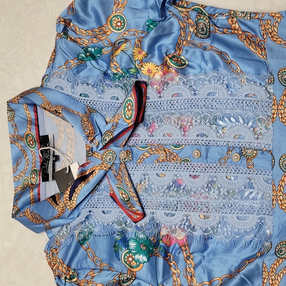 dalia macphee long sleeve bow tie neck pleat skirt dress